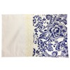 Wrapables Flower Placemats, Asian Blue, Set of 4