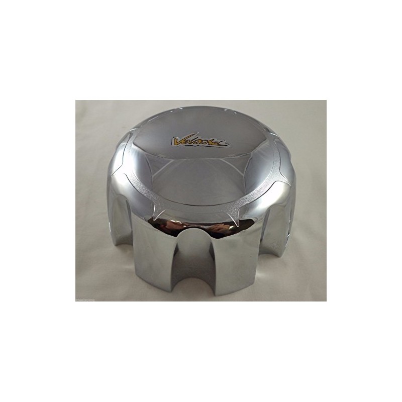 VELOCHE Wheels Chrome Custom Wheel Center Cap 8 LUG (4