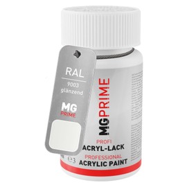 MG PRIME RAL 9003 Signal white/Signalweiss glossy Touch-up pen 50 ml quick-drying