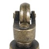 MACHSWON Polished Antique Cup Type Casters Solid Brass High Load