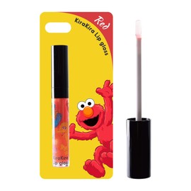 Sesame Cosmetics Glitter Lip Gloss Clear Red Gold Glitter