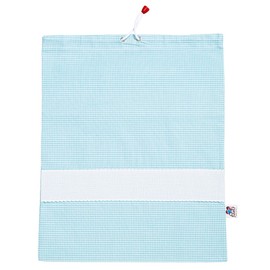 Filet Fillet - Bag of Checked Dyed Yarn with Aida Fabric for Embroidery, Green and White, 45 g