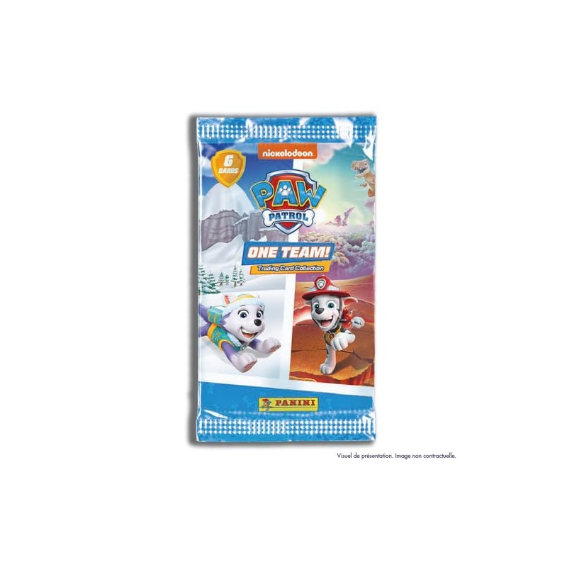 Panini PAT'PATROUILLE Trading Cards 2-One Super Team 005016KBF4 Blister Pack
