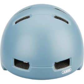 ABUS city helmet Skurb ACE - stylish bike helmet for everyday use, skating, BMX riding or longboarding - blue, size S