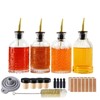Shining Craft Syrup Dispenser Bottles Set, 4 Pack 7 OZ