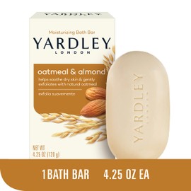 Yardley Oatmeal and Almond Bar Soap, 4.25 Oz. 20 Bars