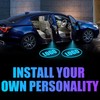 SPOBODY 2PCS Car Door Light Projector Wireless Car Door Projector