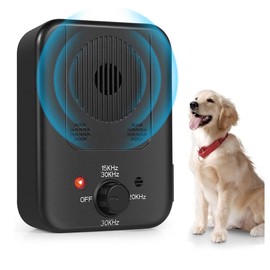 Zigzagmars Ultrasonic Dog Barking Deterrent Devices, Anti Barking Device Stop Neighbor Dogs from Barking, 3 Modes Bark Control Device Dog Silencer Indoor/Outdoor for Small Medium Large Dogs