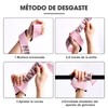 muñequeras gym,Correas acolchonadas para Levantamiento de Pesas,Straps de Gym para