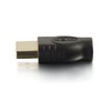 C2G Micro HDMI to HDMI, HDMI Adapter, Black, Cables to