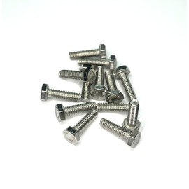 M5 (5mm x 16mm) Hex Set Screw (Fully Threaded Bolt) - A2 Grade Stainless Steel (pack of 20)