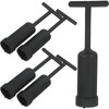 SOLUSTRE Pack of 5 plastic keys, G9 socket rings for
