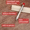Mudder 2 Pieces Soapstone Pencil Holders Round Soapstone Marker Chalk
