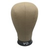 VO Canvas Cork Wig Head Block for Creative Wig Styling