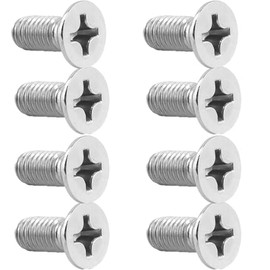 8pcs Car Brake Disc Rotor Screws, 93600-06014-0H, Stainless Steel Retaining Screws for Front and Rear Rotor, Auto Replacement Hardware Bolts Screw Kit, for Honda, Acura, Hyundai, Kia