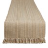 DII Tabletop Collection, Cotton, Taupe, Table Runner, 13x108