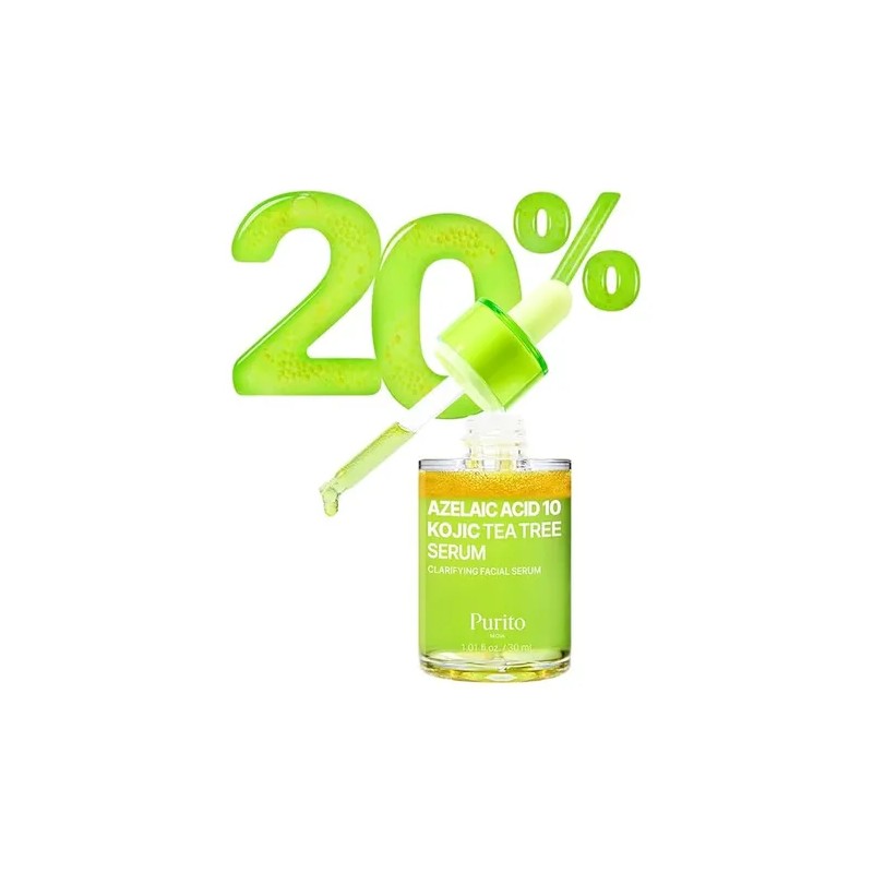 Purito Azelaic Acid 10 Kojic Tea Tree 30ml Antiacn Suero