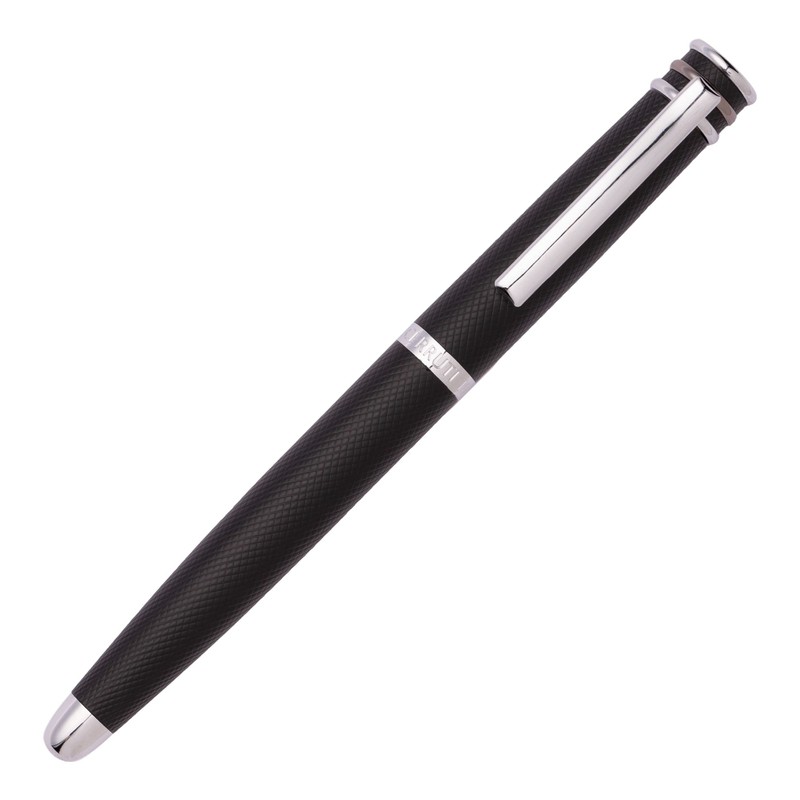 Cerruti 1881 Austin Diamond Black Fountain Pen, Iconic Writing Instrument,
