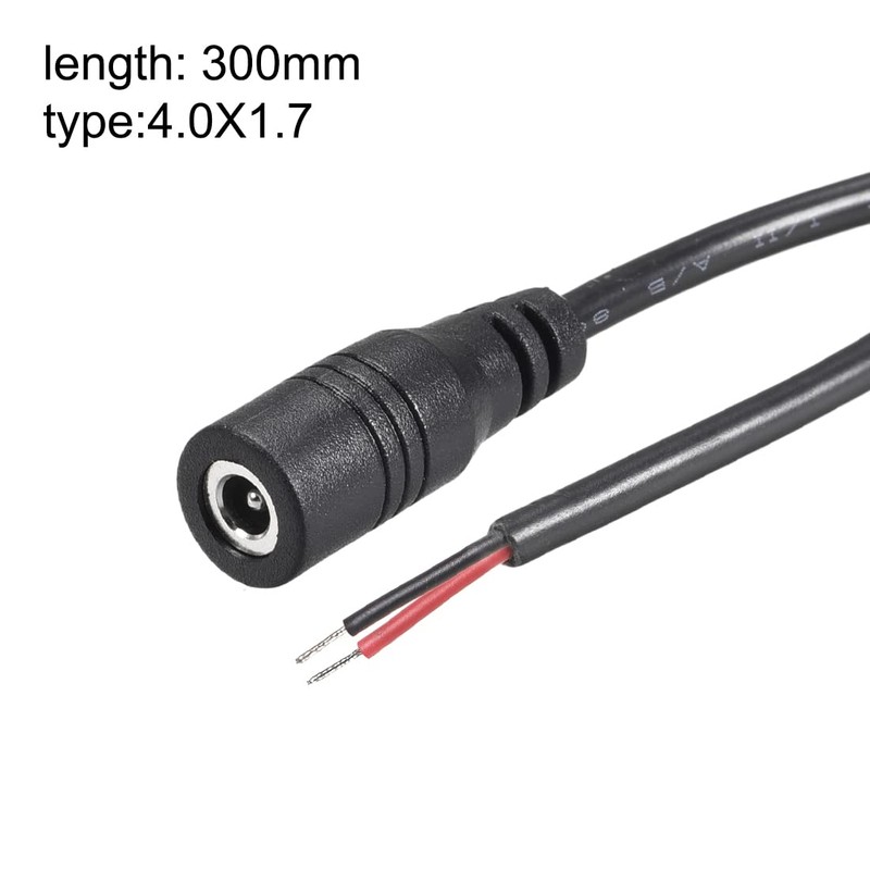 sourcing map DC Power 4.0 mm x 1.7 mm 3