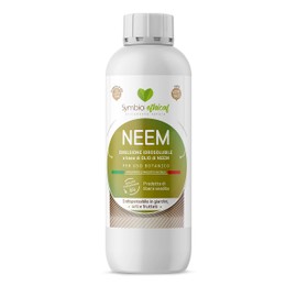 SYMBIOETHICAL - NEEM Hydrophilic Emulsion Based on Neem Oil for Plants, Botanical Concentrate, 100% Plant-Based, Made in Italy, 500 ml