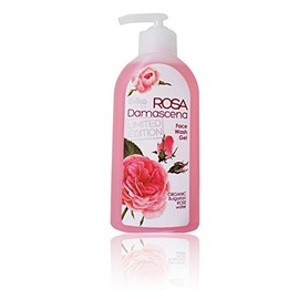 Rosa Damascena Face Washing Gel with Organic Rosewater