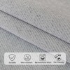 Aucrovee Soft Plush Couch Cover Washable, Non Slip Pluffy Sectional