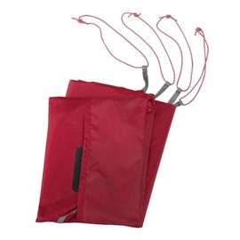 MSR Universal 1-Person Tent Footprint Tarp, Regular - 83 x 28 Inches,Red