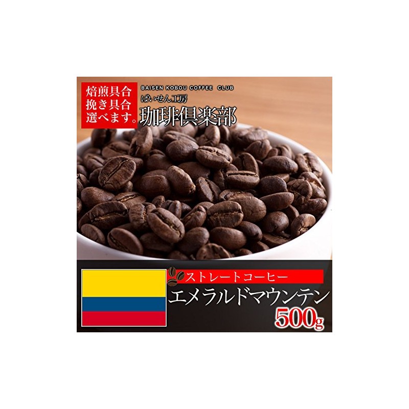 Baisen Koubou Coffee Club Emerald Mountain 17.6 oz (500 g)