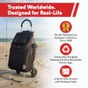 dbest Products Bigger Trolley Dolly, Carrito Plegable Negro de Compras