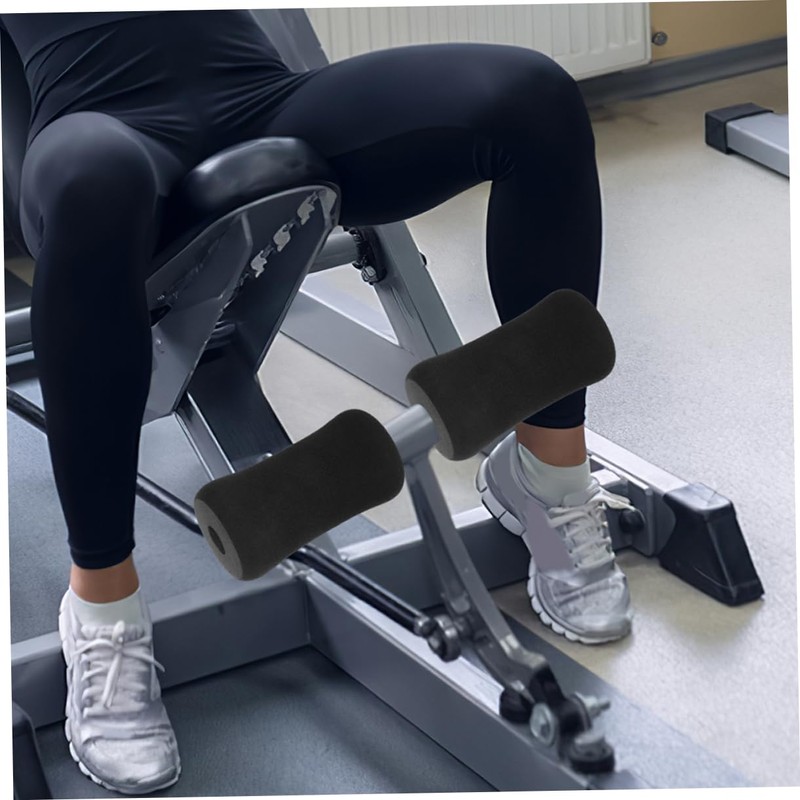 BIUDECO Replacement Foot Pads Rollers for Gym 4pcs Foam Covers