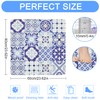 Non-Slip Shower Mats Square, Soft Comfort Textured PVC Loofah Bathroom