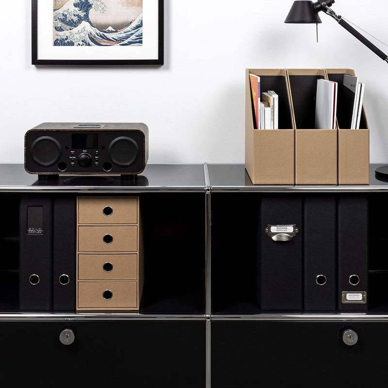 S.O.H.O. A4 Magazine Box Kraft