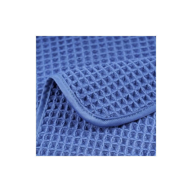 Polyte Toalla Rostro Microfibra Pelusas 430 Gsm Paquete Tela Gofrada