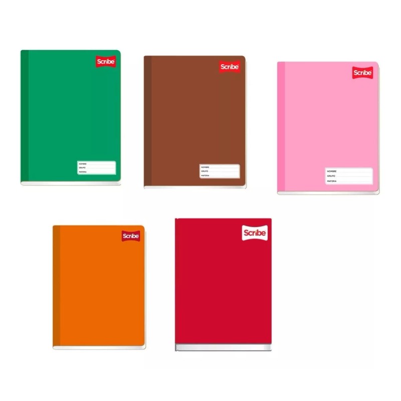 Scribe Cuaderno Scribe Forma Francesa Cosido C /chico A Elegir