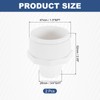 sourcing map 2 Pcs Garden Hose Adapter, Male 1.5" NPT