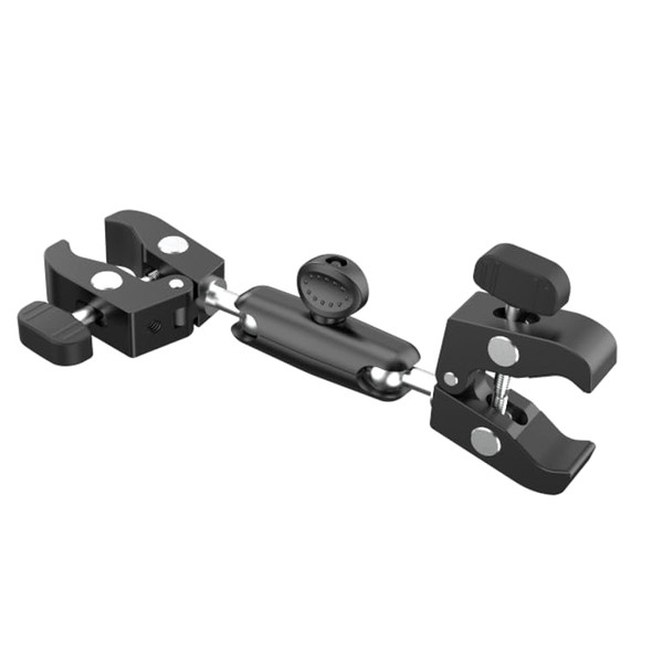 Double Super Clamp Camera Mount for Cycling Photography and Video