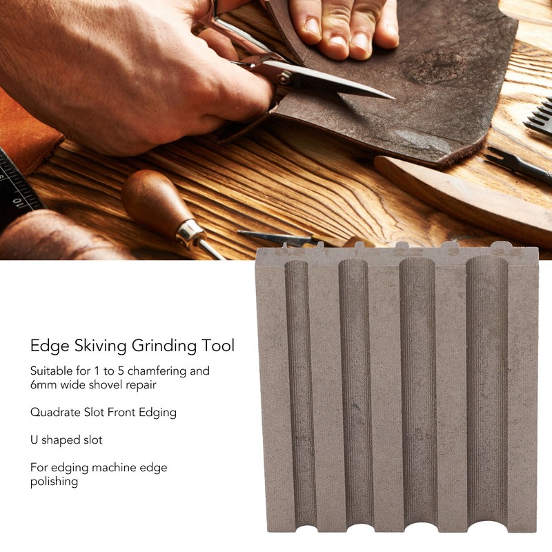 Edge Skiving Grinding Tool DIY Steel Material 6mm Wide Shovel