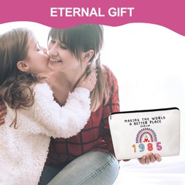 40th Geburtstag Frau Geschenk - Lustige Geburtstag Make-up Tasche, Frau, Mutter, Schwester oder Bester Freund, einzigartige 40th Geburtstag Geschenk Idee (1985)