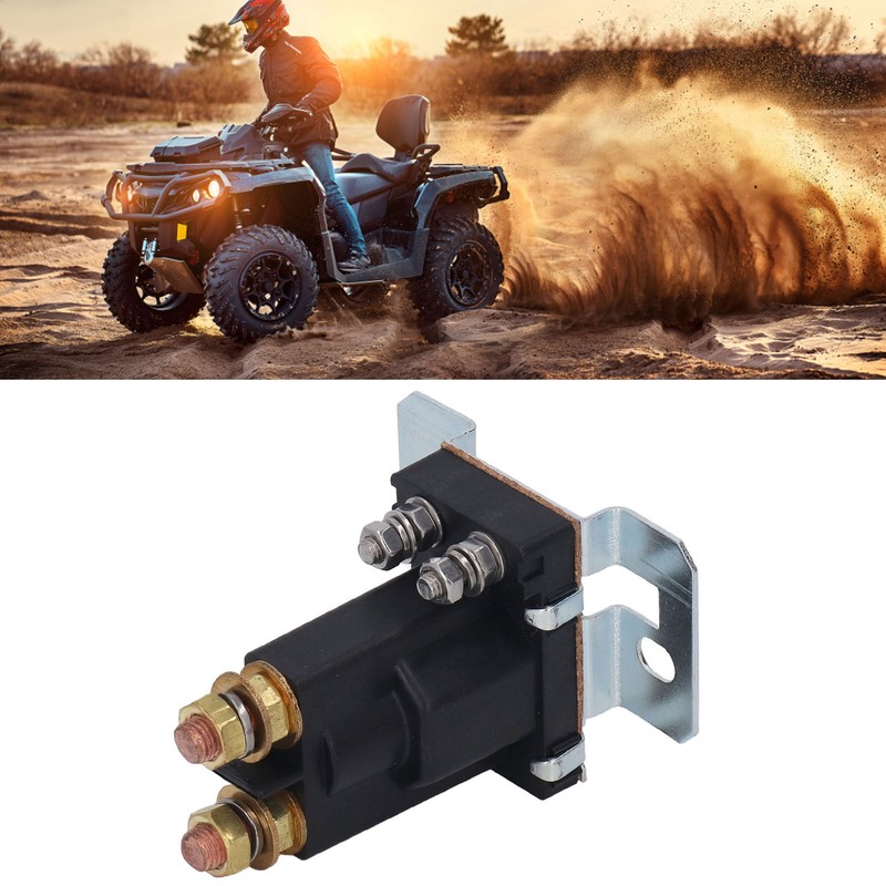 DC 24V 500A High Current Relay Double Battery Isolator Brass