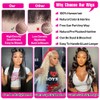 Deep Wave Lace Front Wigs Human Hair 13x6 HD Transparent