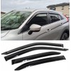 Outside Window Visors Rain Guards Vent Deflectors Compatible with Mitsubishi