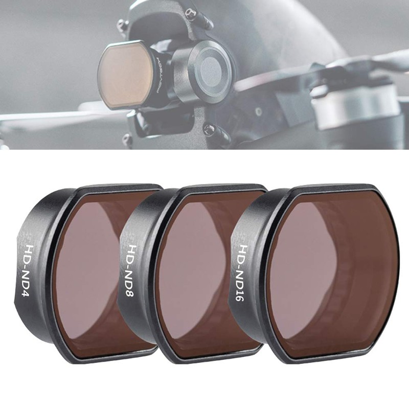 PGYTECH Filter Compatible with DJI FPV Drone, ND4 ND8 ND16