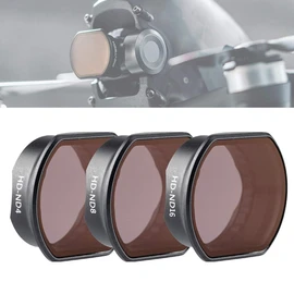 PGYTECH Filter Compatible with DJI FPV Drone, ND4 ND8 ND16 Lens Filter Set Compatible with DJI FPV Comb Drone