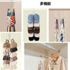 Lakymisy 12 Hanging Scarf Hanger, Multi Hanger, 360 Degree Rotation,
