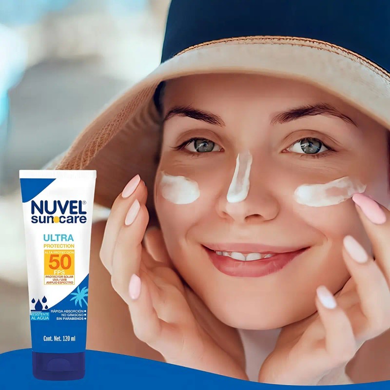 Protector Solar Nuvel Suncare Fps 120ml Adulto