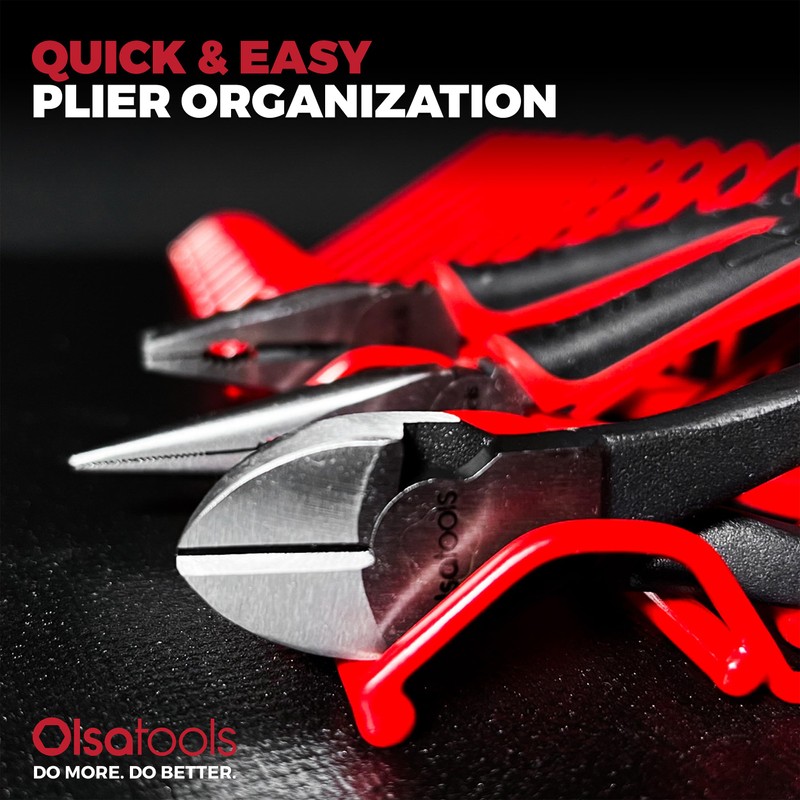 Olsa Tools Plier Organizer Rack - 2pc Set for Tool