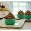 Cupcake Liners Green,GOLF Standard Size Green Foil Cupcake Liners Wrappers