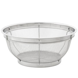 HIC Harold Import Co. HIC Mesh Colander, 11-1/2-Inch, Stainless Steel