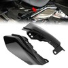 2Pcs Air Deflector Trim Heat Shield Motorcycle MidFrame Trim Fit