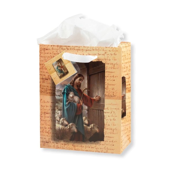 Nativity Scene Medium Gift Bags, 7.75"x9.75"x4", 10-Count Value Pack
